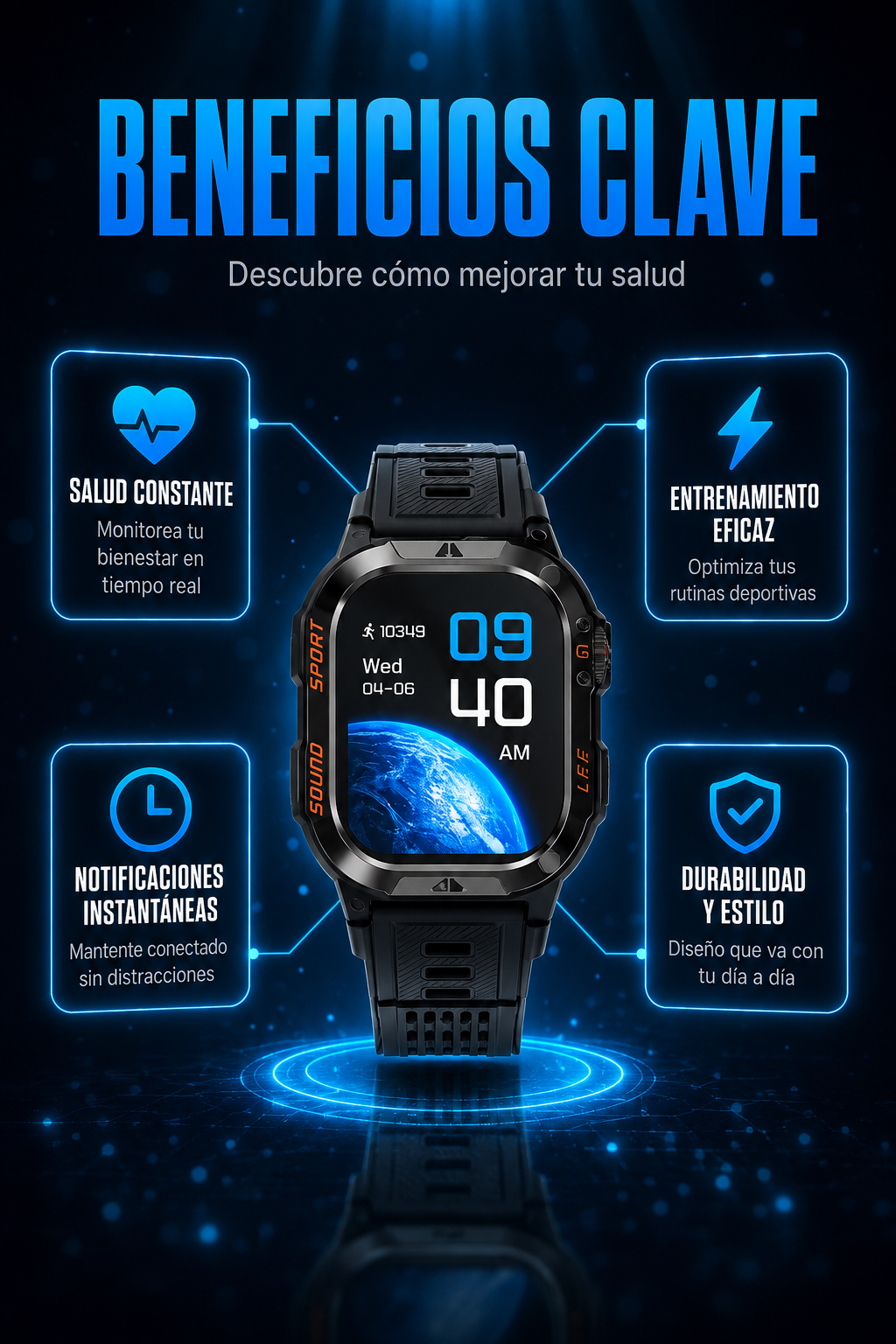 HT46 Ultra Smartwatch | Tu Mejor Compañero Inteligente